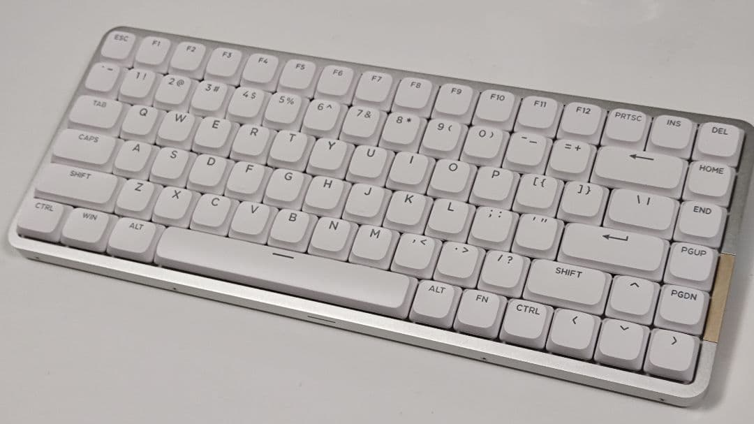 【美品！】静音仕様★LOFREE Flow 84（ホワイト）【Hades代替機】