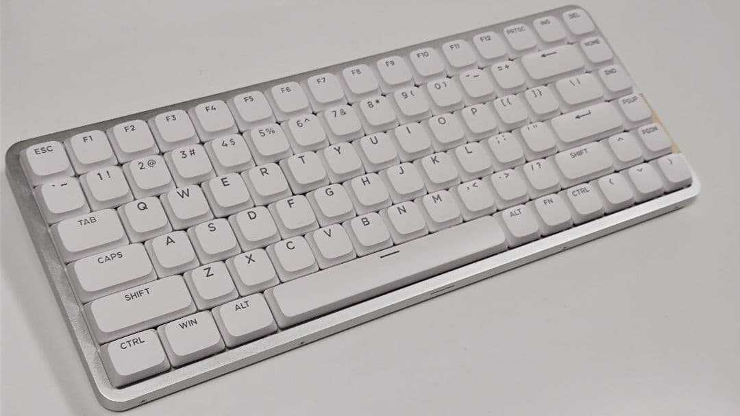 【美品！】静音仕様★LOFREE Flow 84（ホワイト）【Hades代替機】