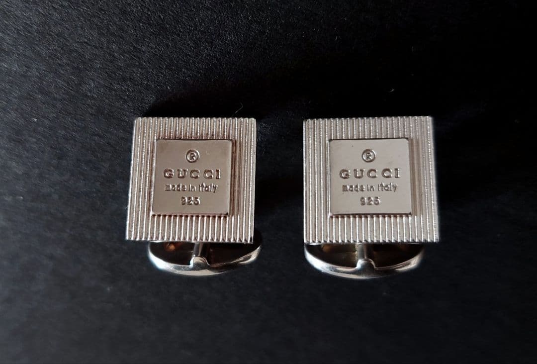 GUCCI グッチ トムフォード期 スターリングシルバー 925 カフリンクス