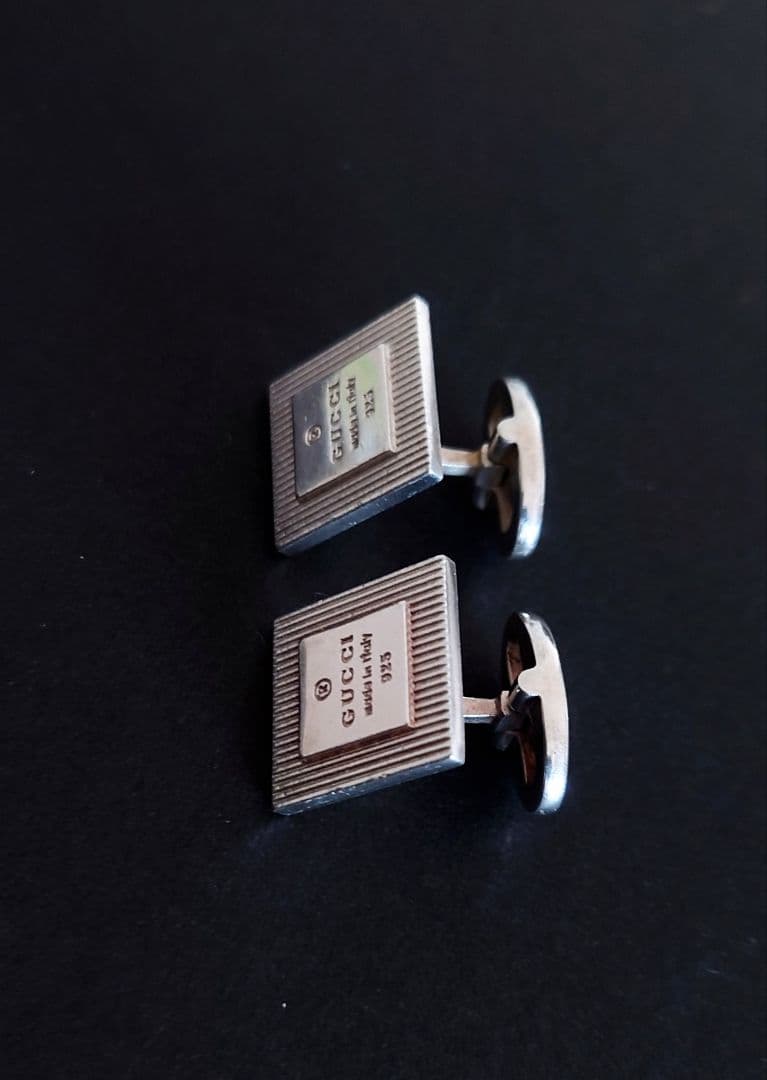 GUCCI グッチ トムフォード期 スターリングシルバー 925 カフリンクス