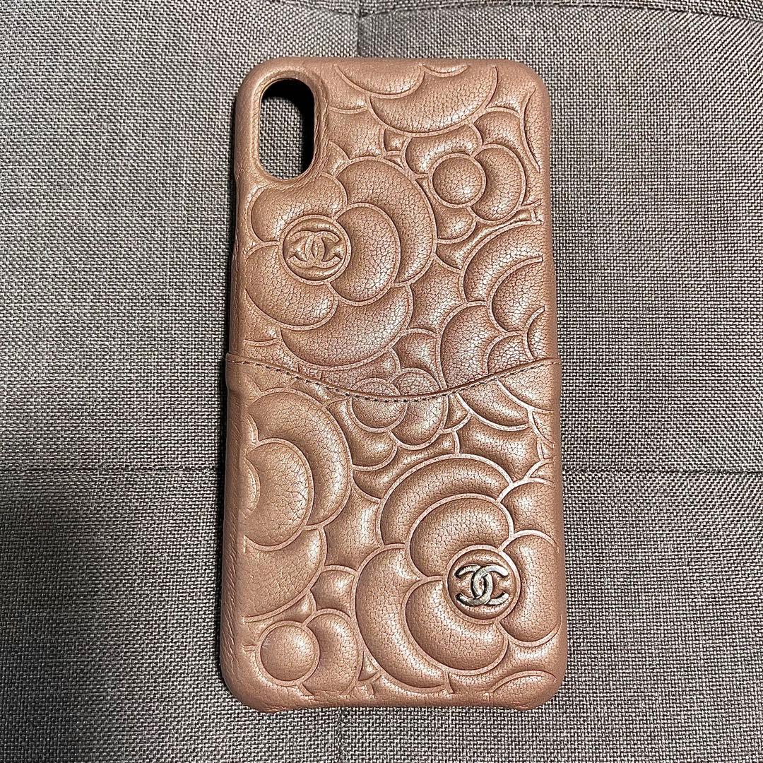 CHANEL iphoneケース XSMAX ピンク カメリア