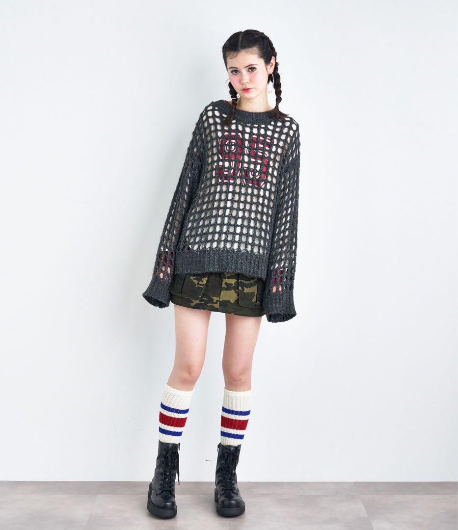 ANNASUI NYC ヴィンテージライクインナーパンツショートスカートMサイズ