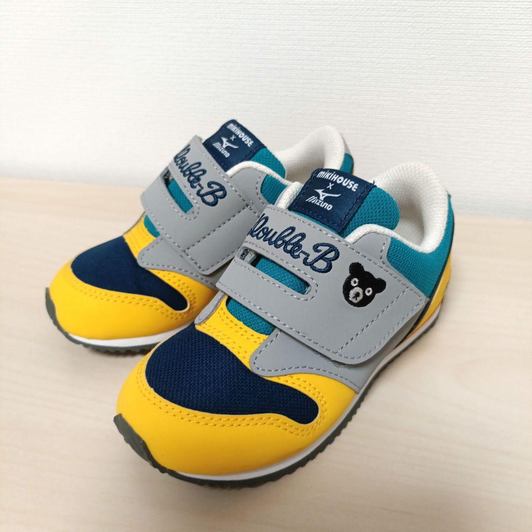 ミキハウス×ミズノコラボレーションシューズダブルB 16cm