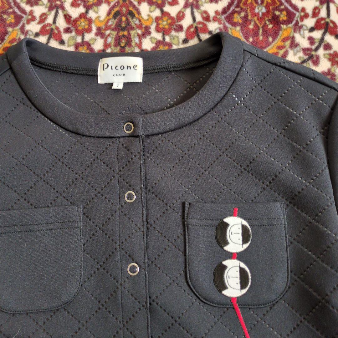 お値下げ　新品未使用　秋冬　ピッコーネノーカラージャケット 定価49000