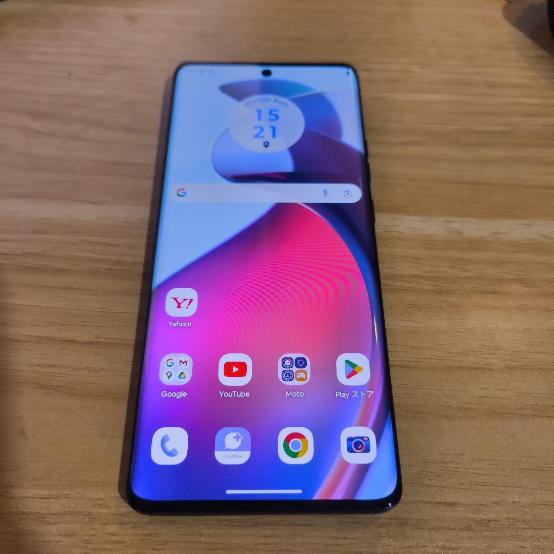 Motorola スマートフォン 本体 ブラック