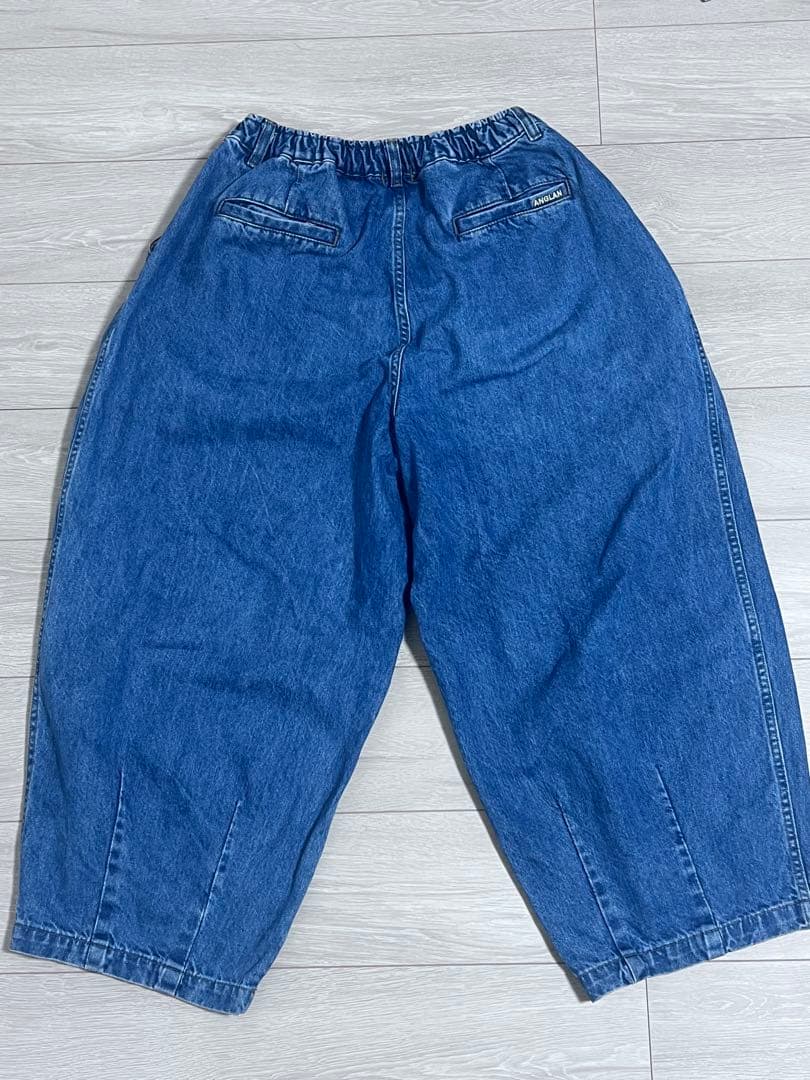 パンツ ANGLAN-Stone Vintage Denim Balloon Pant