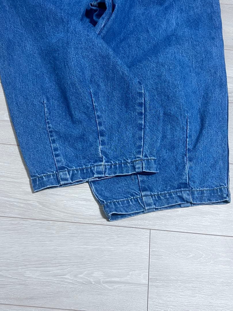 パンツ ANGLAN-Stone Vintage Denim Balloon Pant