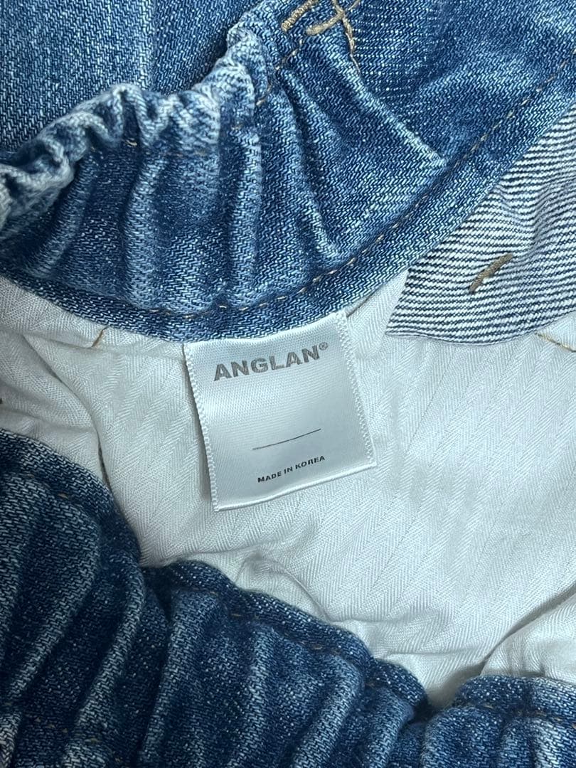 パンツ ANGLAN-Stone Vintage Denim Balloon Pant