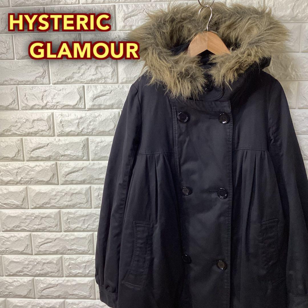 hysteric glamour ヒステリックグラマー　ファー付モッズコート