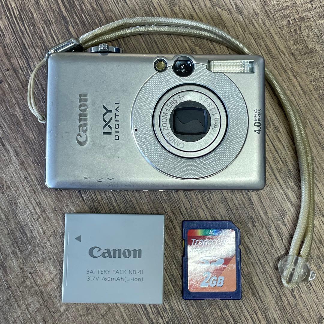動作確認済 Canon IXY DIGITAL50 シルバー