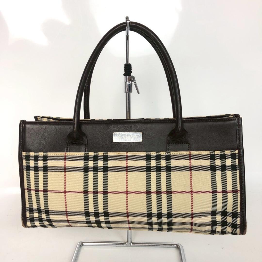 BURBERRY バーバリー ノバチェック ハンドバッグ レディース ブランド