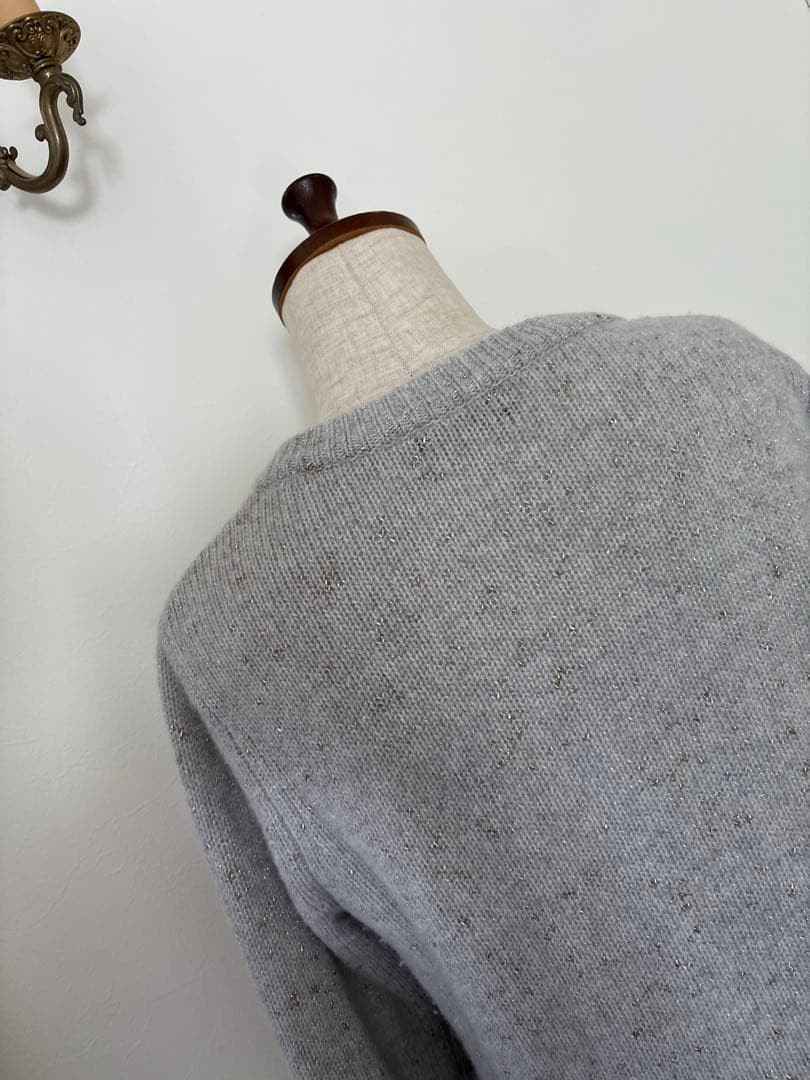 LOULOU WILLOUGHBY LINSIEME カーディガン　グレー　2