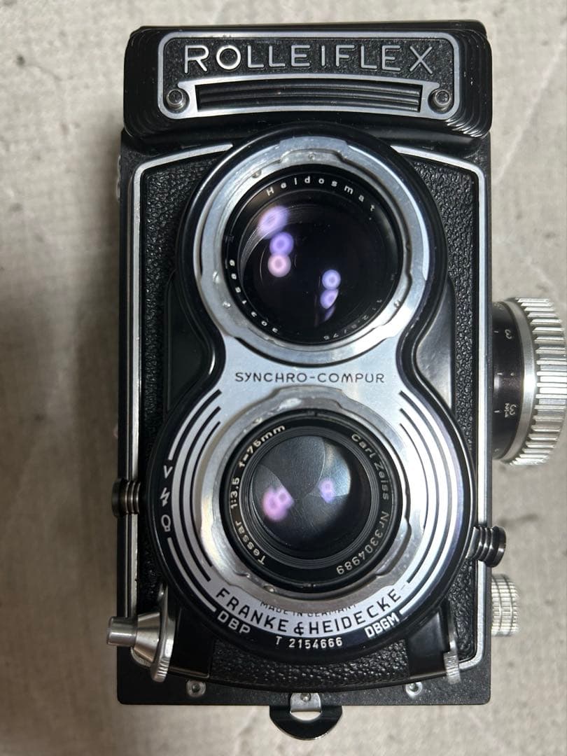 動作良好 ローライRolleiflex 3.5T（3.5Fファインダー付き）