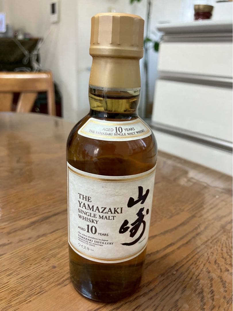 山崎 10年 ウイスキー 180ml