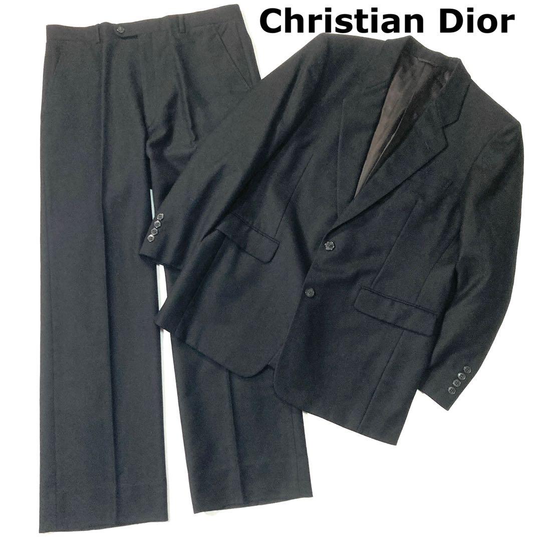 クリスチャンディオール セットアップ AB6 ウール ブラック 2B