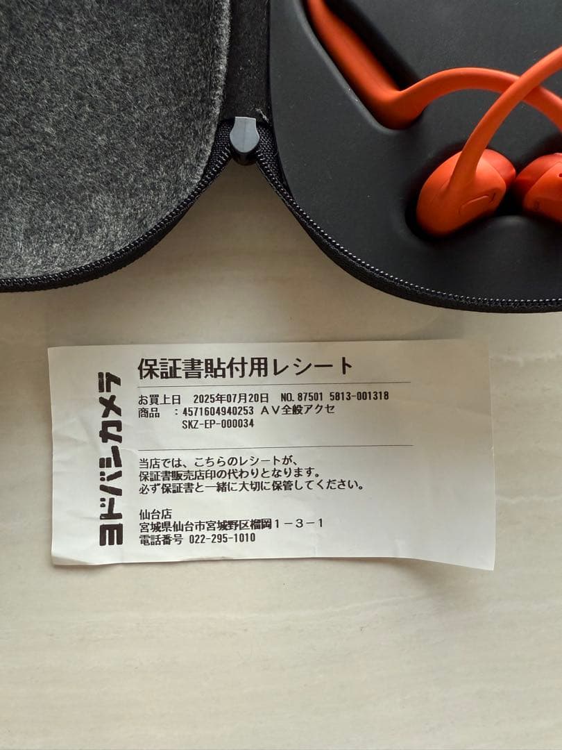 イヤホン OpenRun Pro 2 Mini Orange