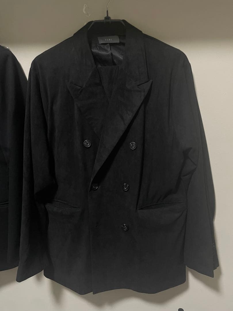 【CLEL】ダブルテックフェード テーラードジャケット パンツセット