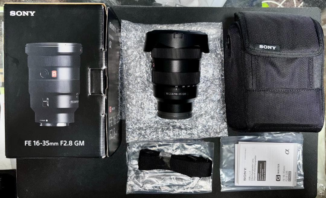 【付属品完備_美品】SONY FE 16-35mm F2.8 GM Eマウント