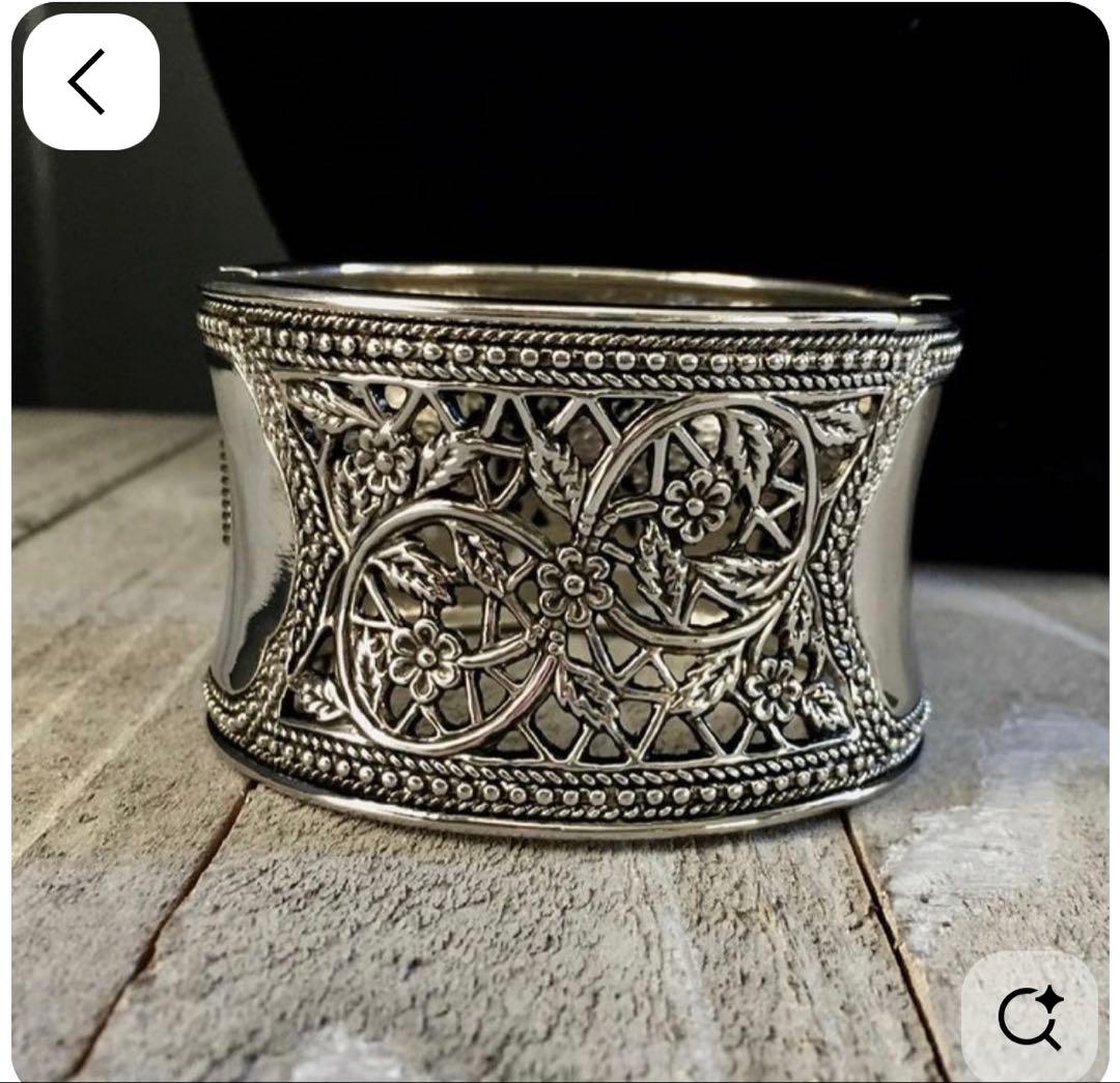 シルバー　ヴィンテージ　バングル