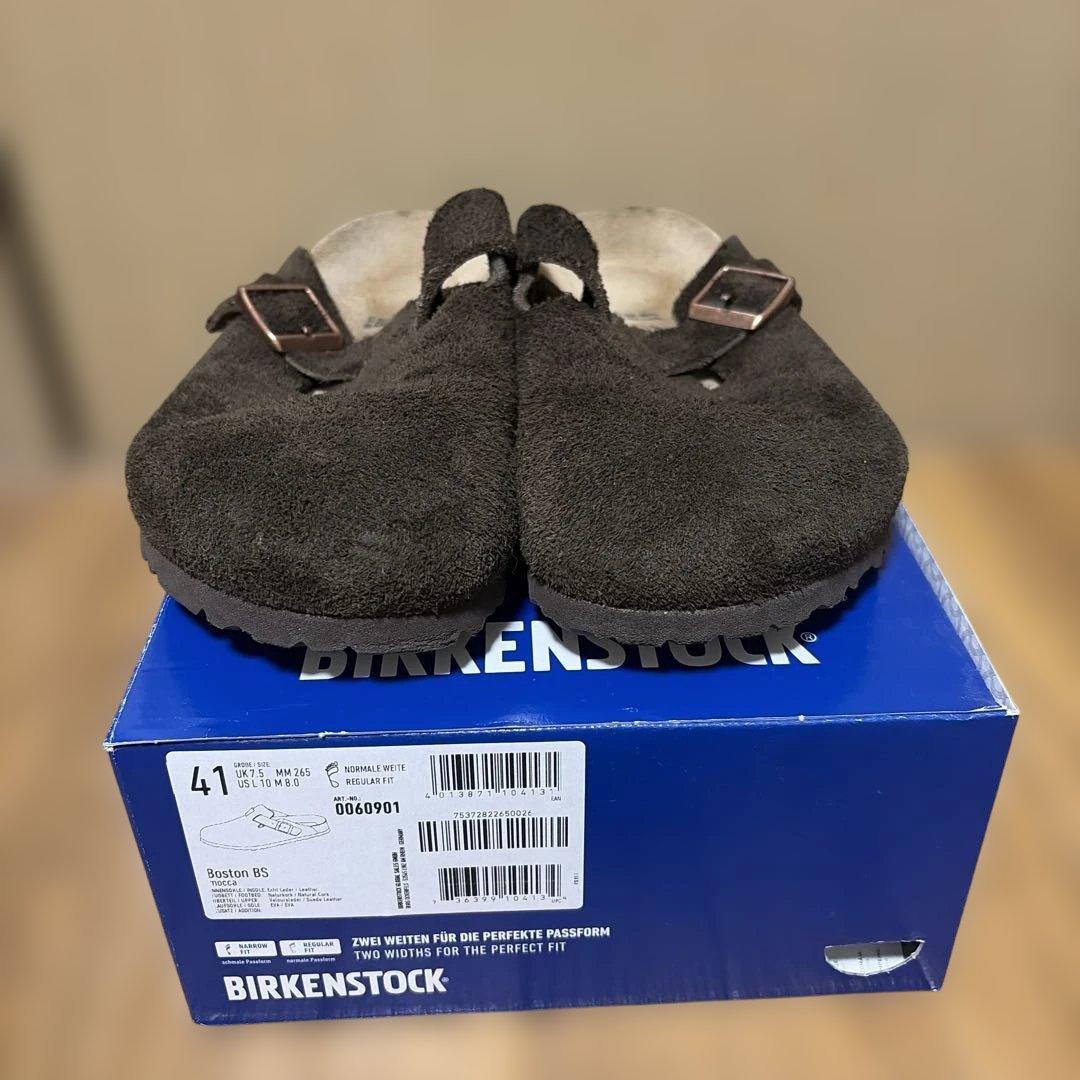 BIRKENSTOCK ボストン　41サイズ ダークブラウン