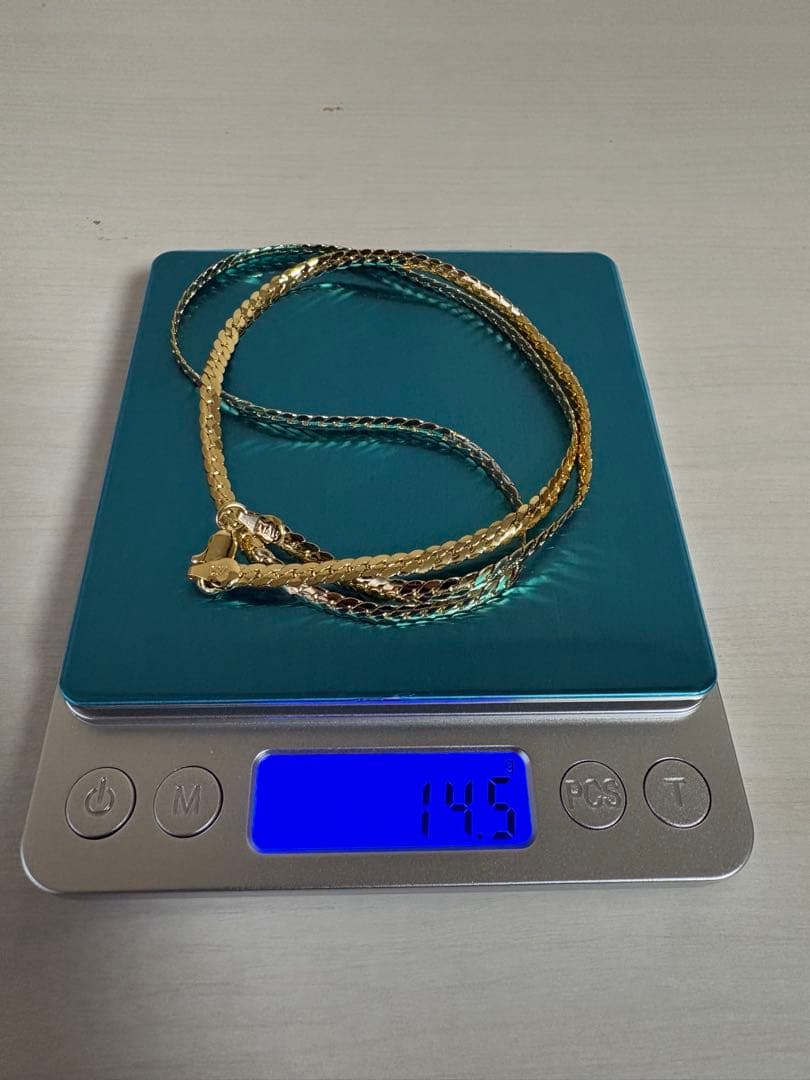 セ*ン様 750 刻印あり　14.5g ネックレス