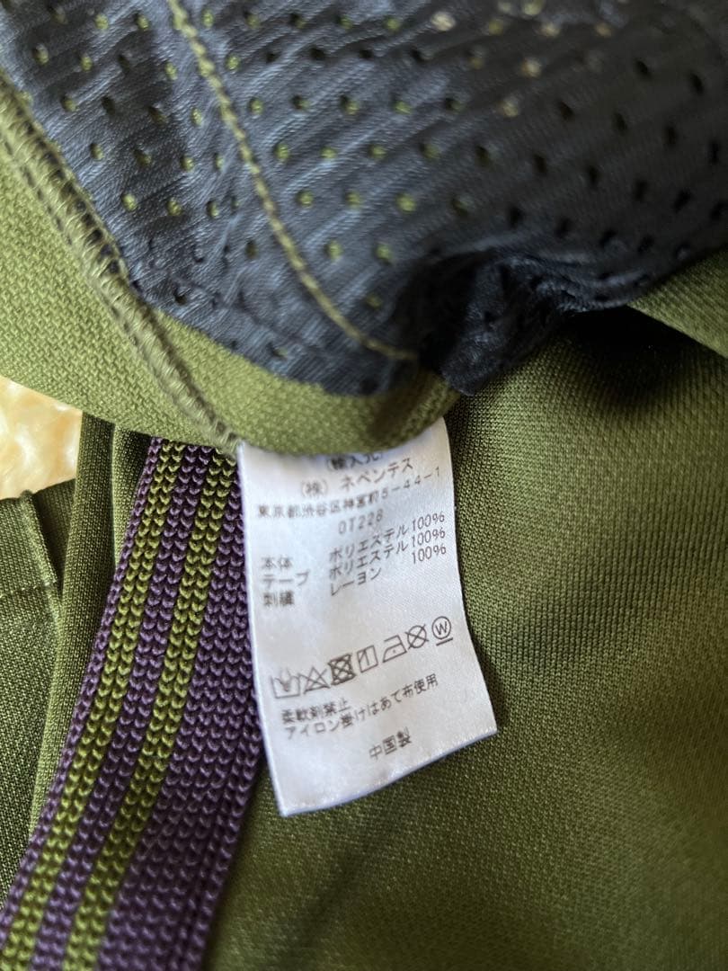 【NEEDLES/ニードルズ】トラックパンツ　オリーブMサイズ