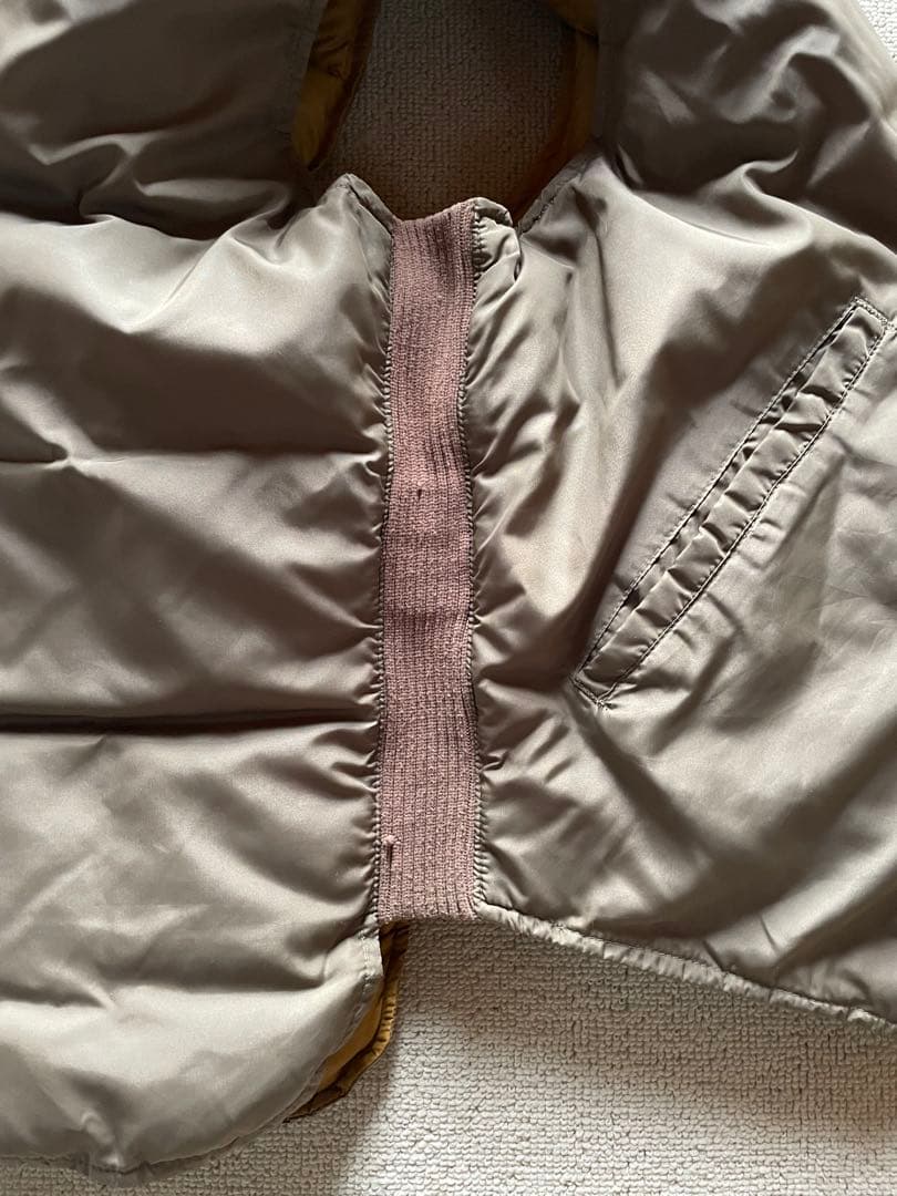 50's eddie bauer Down ダウンベスト サイズ40 ベージュ
