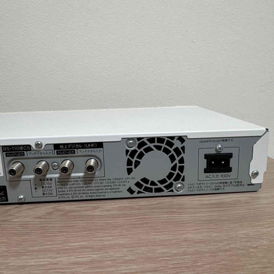 送料込 SHARP 500GB 2チューナー ブルーレイレコーダー AQUOS