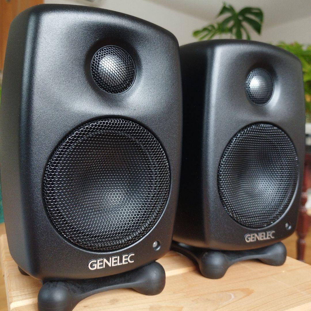 【美品】GENELEC ジェネレック G One ブラック2本セット