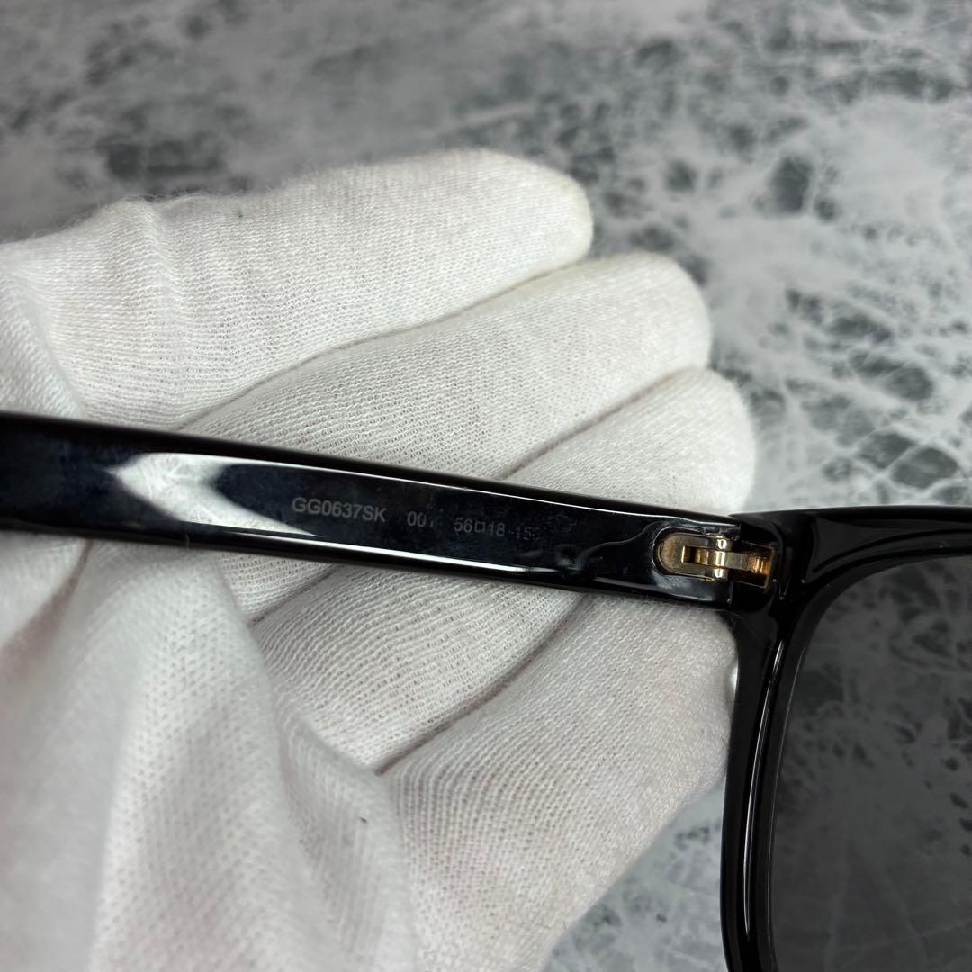 ✨GUCCI✨　グッチ　サングラス　マーモント　ブラック