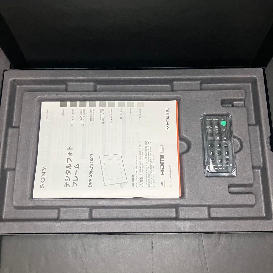 SONY S-Frame デジタルフォトフレーム　DPF-X1000 未使用品