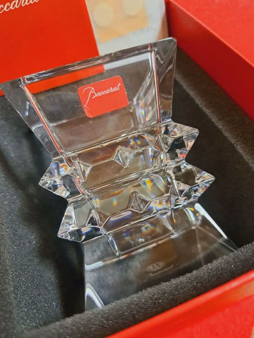 専用 バカラ コロンビーヌ ベース フラワーベース 花瓶 小物入れ