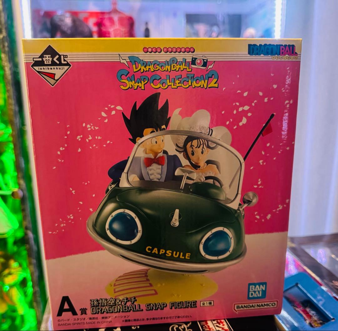 一番くじドラゴンボール スナップコレクション2 A賞　孫悟空&チチ
