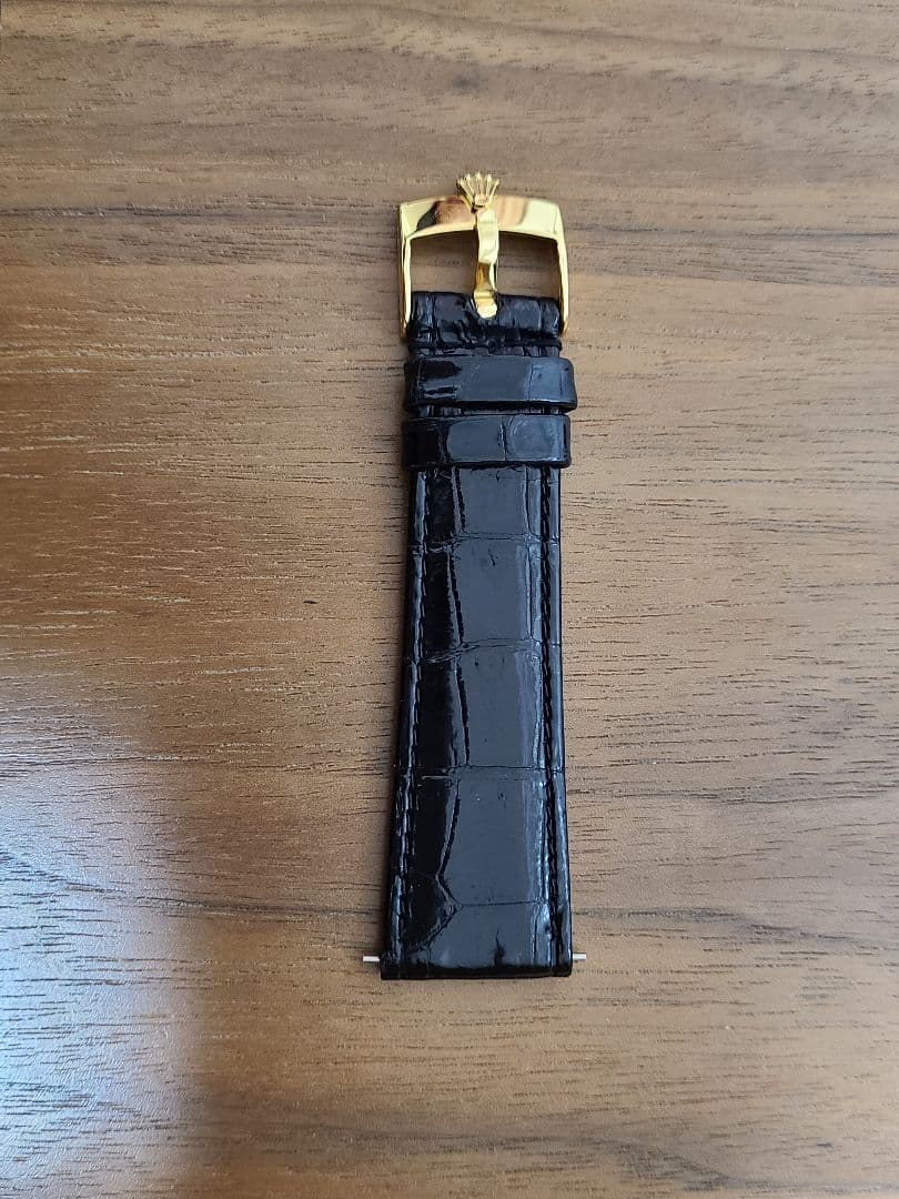 純正　ROLEX レザーベルト バックル付き✨