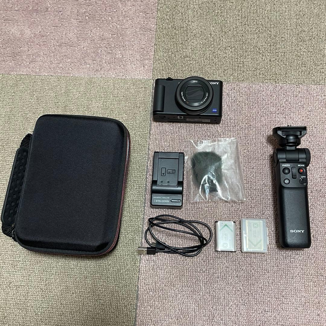 【ジャンク品】SONY VLOGCAM ZV-1 本体・バッテリー・三脚付き