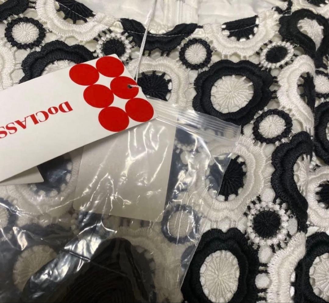 大きいサイズ新品Do CLASSE/刺繍レースロングワンピース13