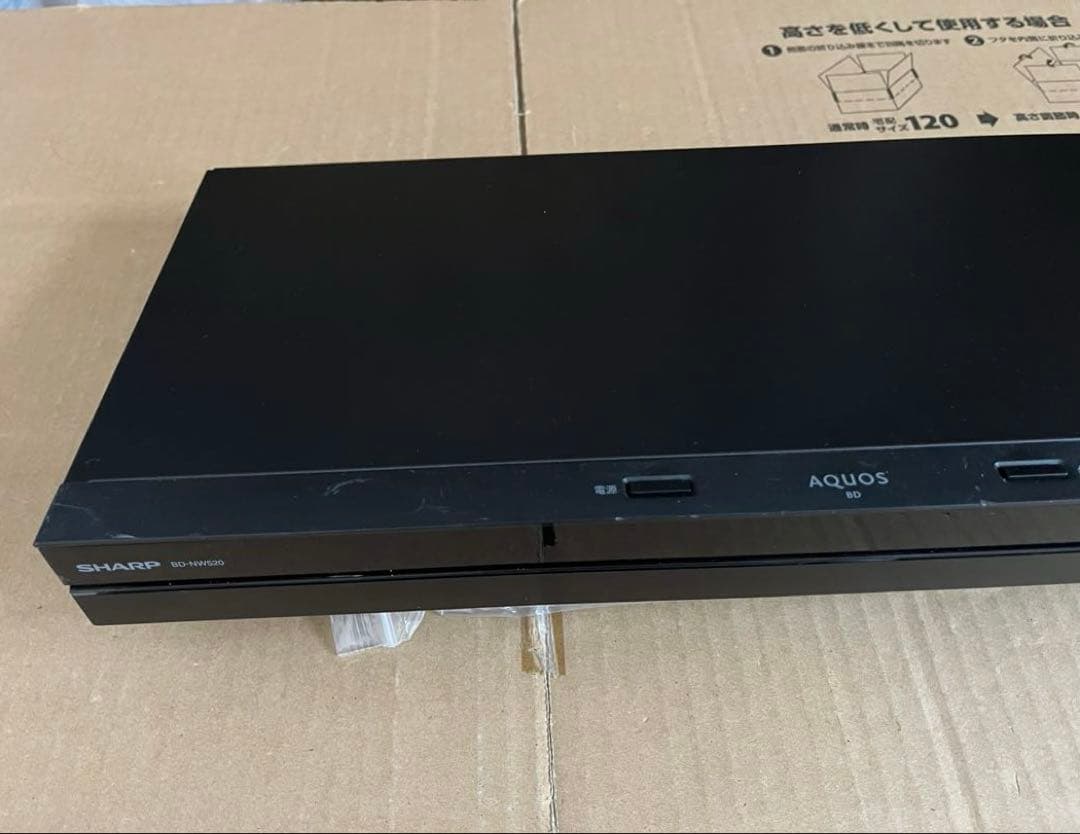 専用 AQUOS BD-NW520 ブルーレイレコーダー HDD500GB