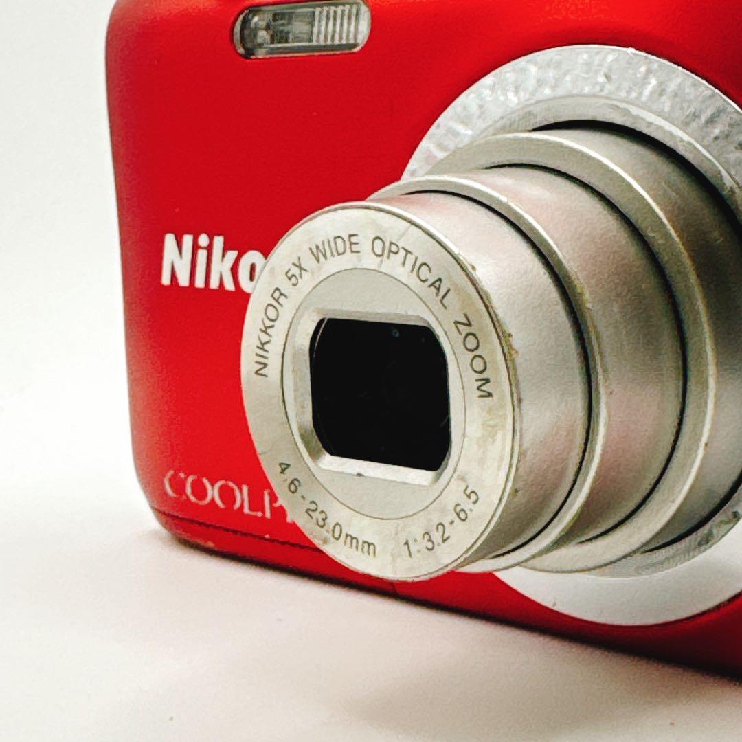 ニコン COOLPIX A100 レッド 動作OK
