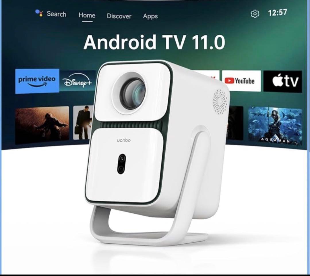 1点限り　Wanbo T2 Ultra Android TV 11.0搭載