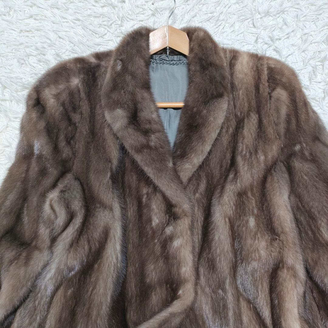 AMERICAN LEGEND　ブルーアイリスミンク　毛皮コート　高級　本毛皮