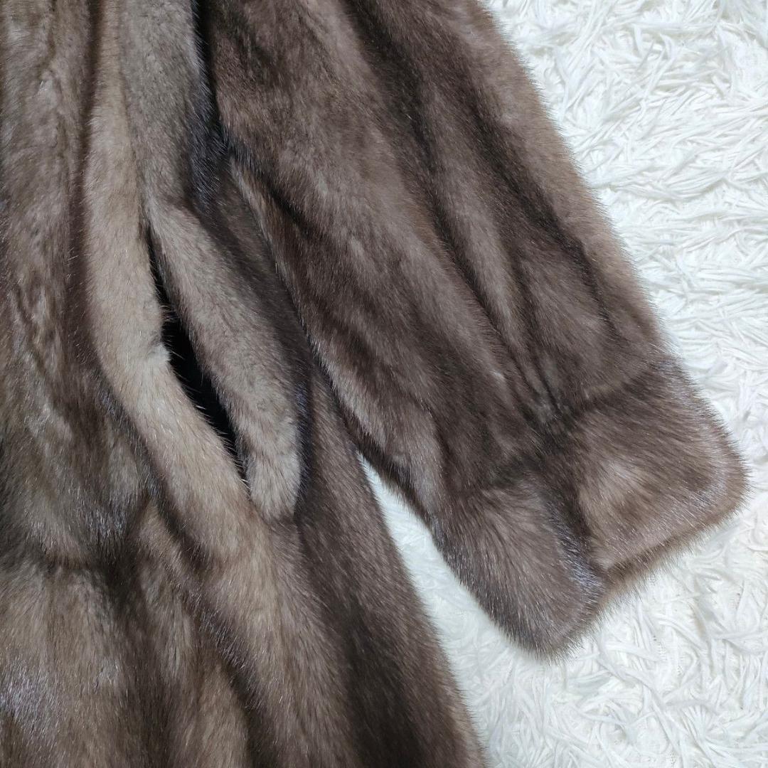 AMERICAN LEGEND　ブルーアイリスミンク　毛皮コート　高級　本毛皮