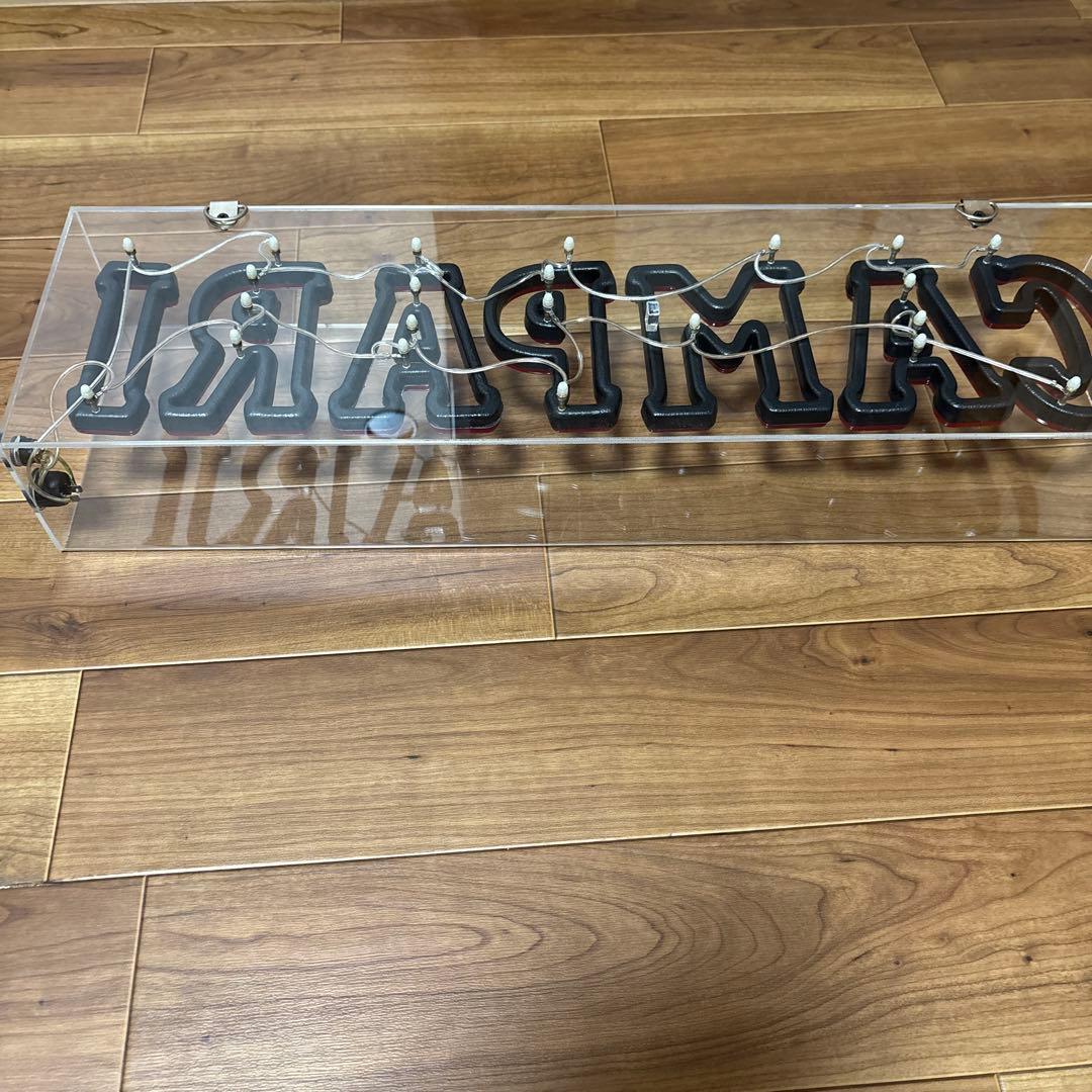 カンパリ ネオン管 壁飾り バー