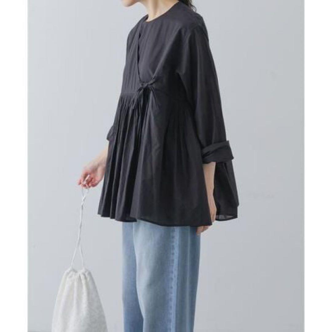 かぐれ　アンガルカシャツ　BLACK