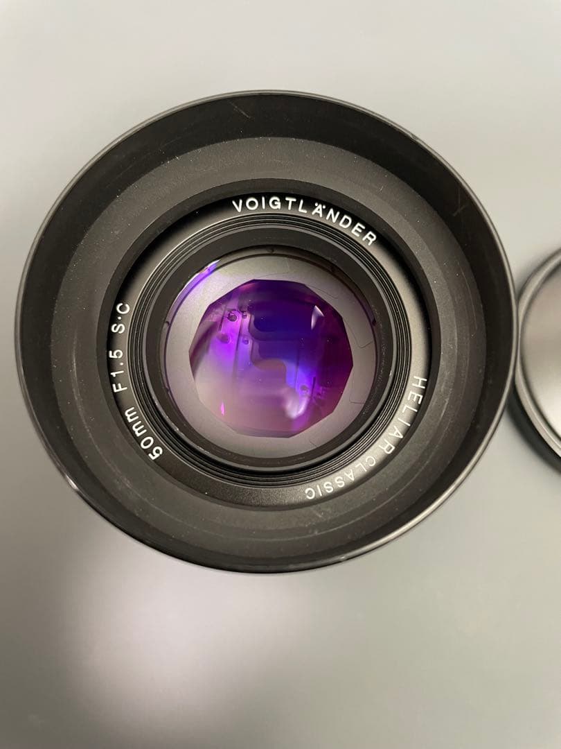 フォクトレンダー　heliar classic 50mm f1.5 vmマウント