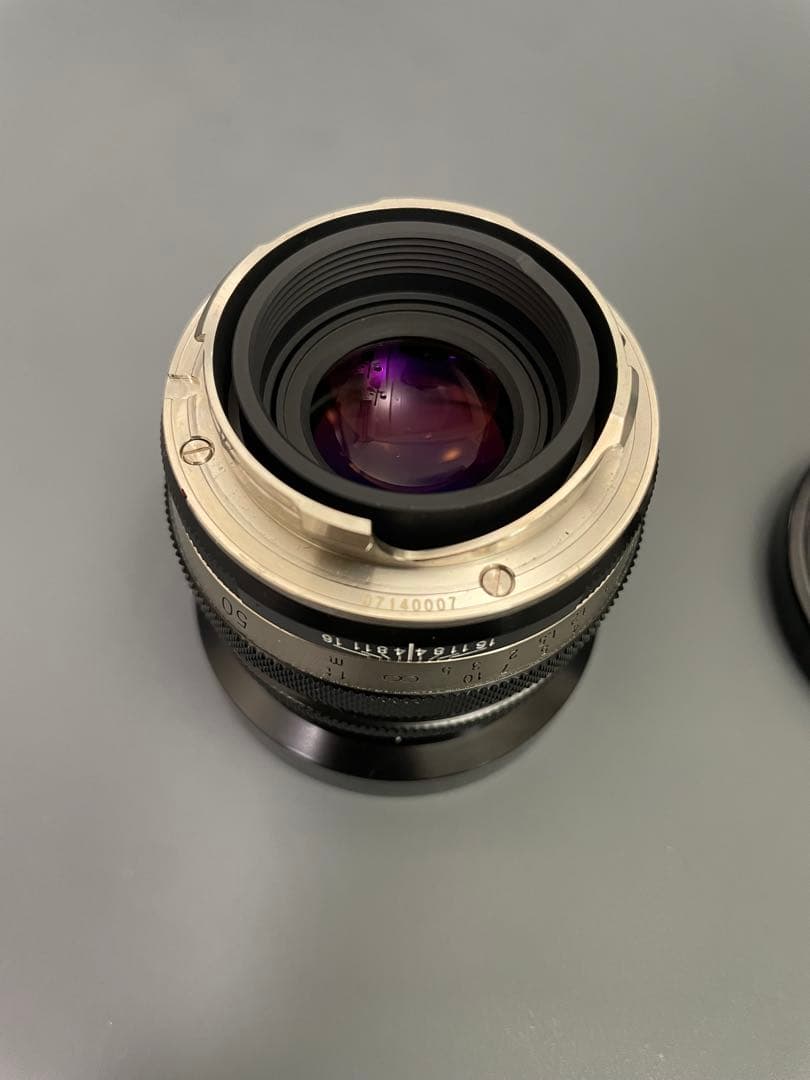 フォクトレンダー　heliar classic 50mm f1.5 vmマウント