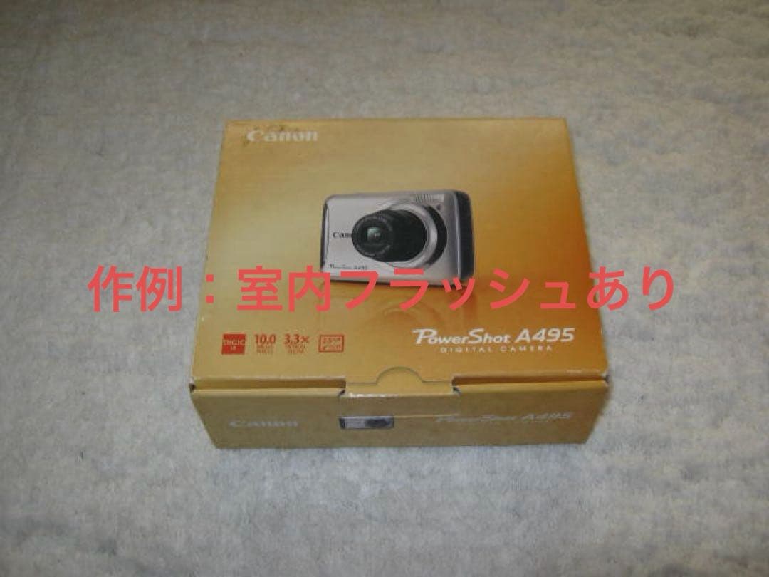 【動作確認済】Canon キャノン PowerShot A495 レトロコンデジ