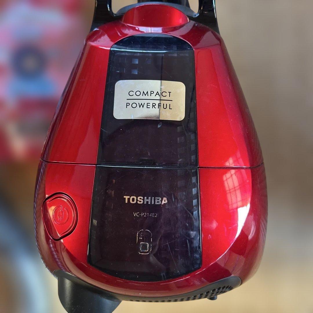 TOSHIBA VC-P214E2 掃除機 未使用紙パック2個セット