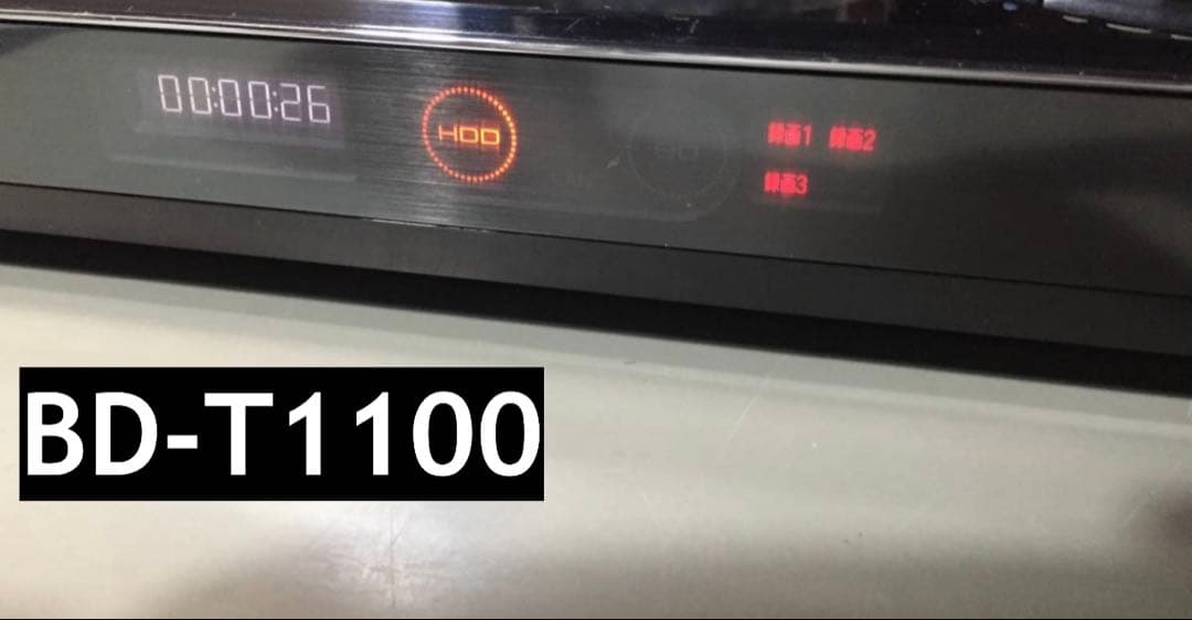 SHARP BD-T1100 ブルーレイレコーダー