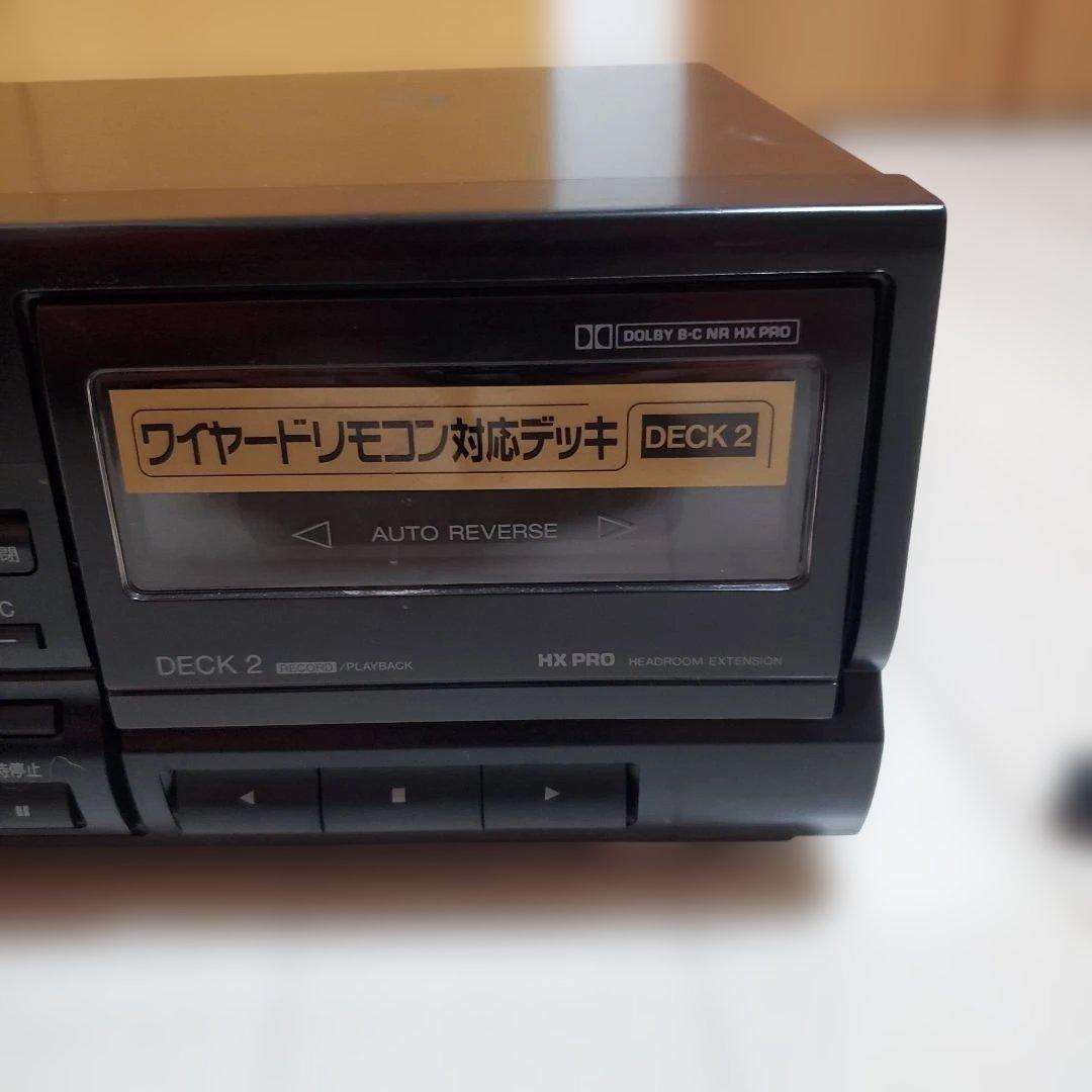 【美品】　Technics RS-TR4750 ダブルカセットデッキ　動作OK