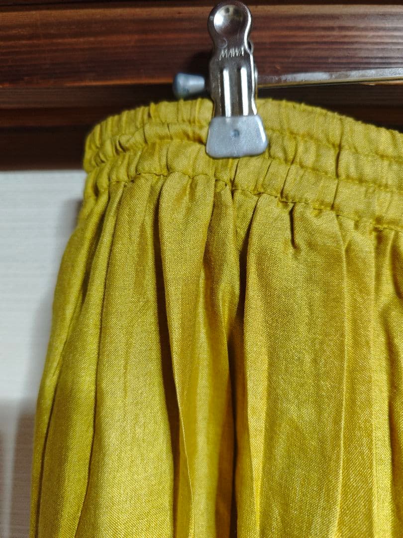 お値下げ！CALICO キャリコ 天然染マルベリシルクブーミーパンツ